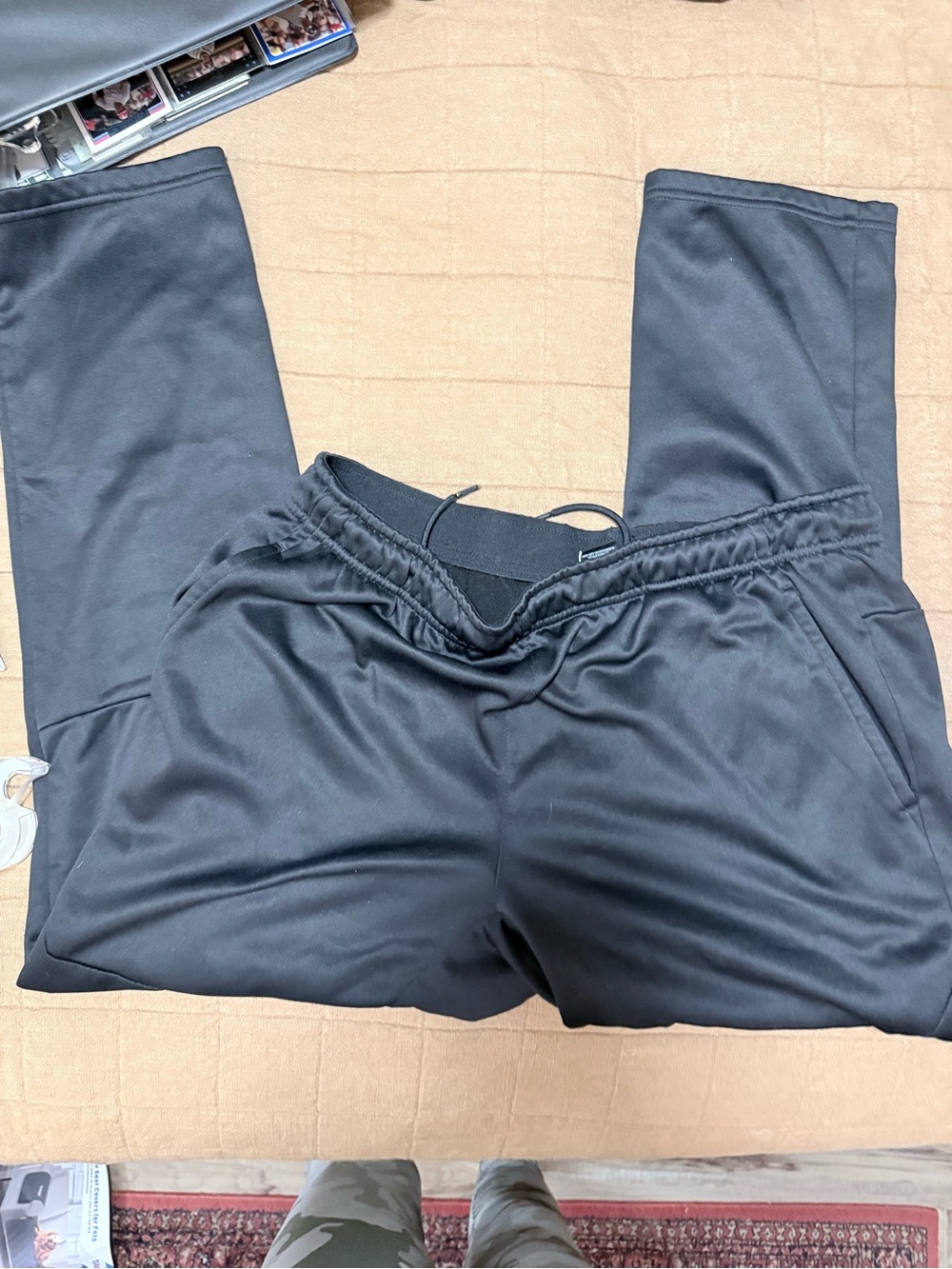 Black Athletic Jogger Pants - Lightweight Comfort